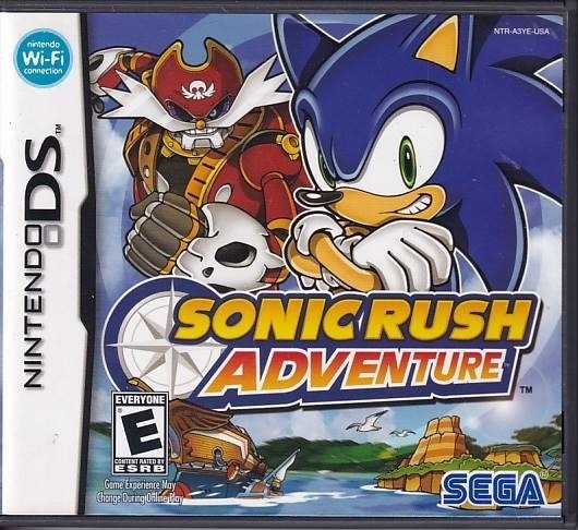 Sonic Rush Adventure - American Version - Nintendo DS (B Grade) (Used) (eng)