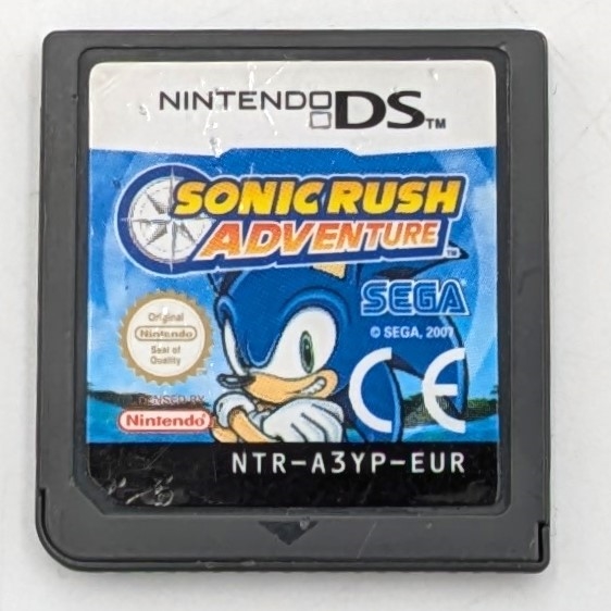 Sonic Rush Adventure - Cartridge - Nintendo DS (ENG) (B Grade) (Used)