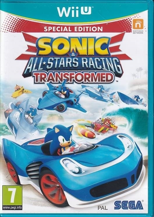 Sonic and All Stars Racing Transformed Special Edition - Nintendo WiiU (A Grade) (Used) (eng)