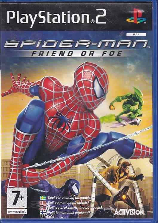Spider-Man Friend or Foe - PS2 (A Grade) (Used) (eng)