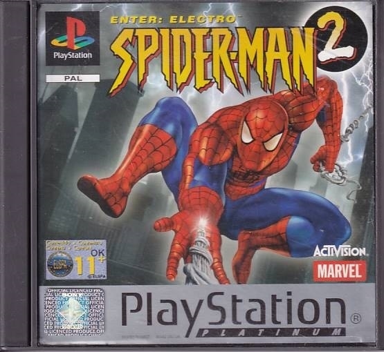 Spider-Man 2 Enter Electro Platinum - PS1 (B Grade) (Used) (Eng)