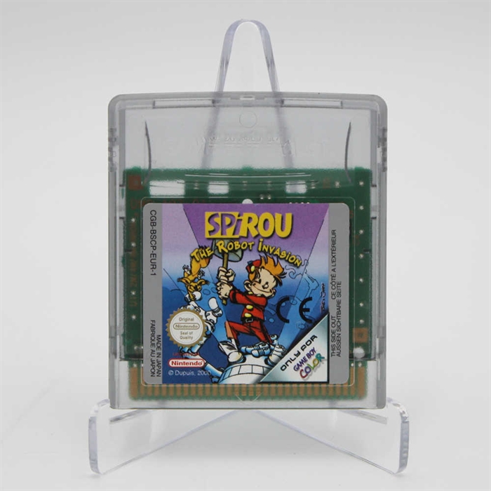 Spirou: The Robot Invasion - GameBoy Color game (ENG) (A Grade) (Used)