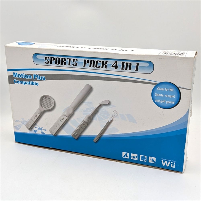 Sports Pack 4 in 1 - Nintendo Wii Accessories (B Grade) (Used)