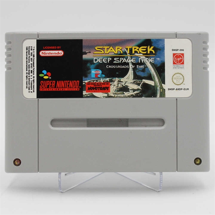 Star Trek Deep Space Nine Crossroads of Time - SNES - Cartridge - (EUR) (ENG) (A Grade) (Used)