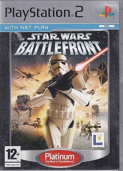 Star Wars Battlefront Platinum - PS2 (B Grade) (Used) (eng)