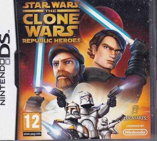 Star Wars the Clone Wars Republic Heroes - Nintendo DS (A Grade) (Used) (Eng)
