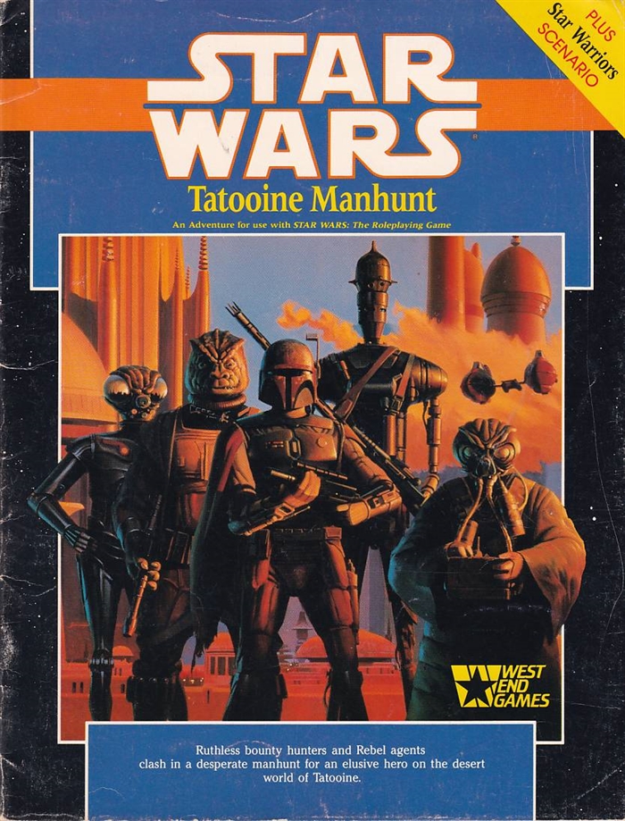 Star wars D6 - Tatooine Manhunt (B-Grade) (Used) (Eng)