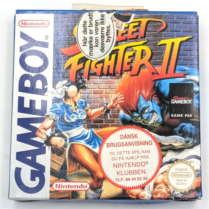 Street Fighter II - Complete In Box - (GPS) - Gameboy Original (B Grade) (Used)