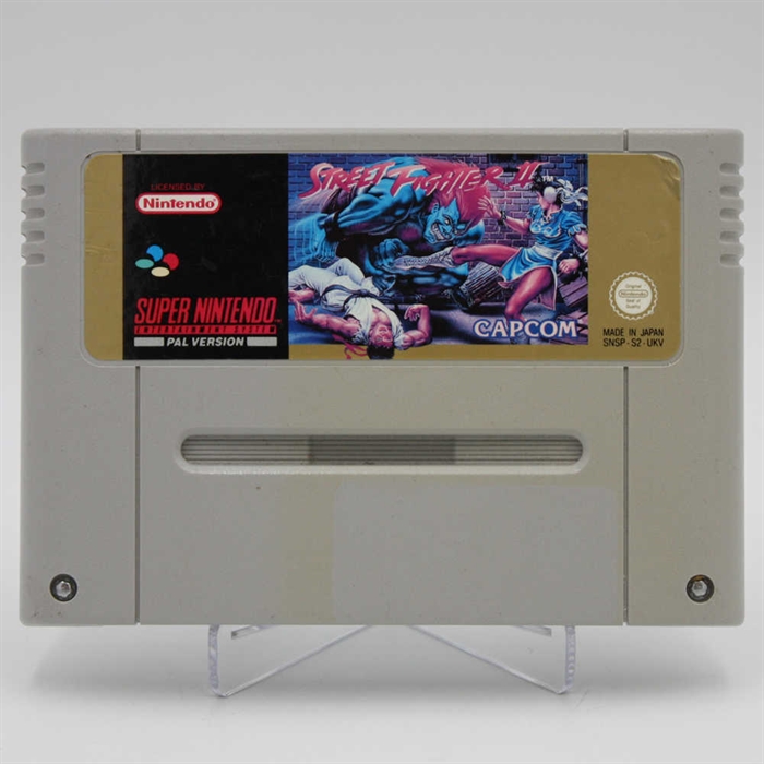 Street Fighter II - SNES - Cartridge - SNES - Cartridge - (UKV) (ENG) (A Grade) (Used)