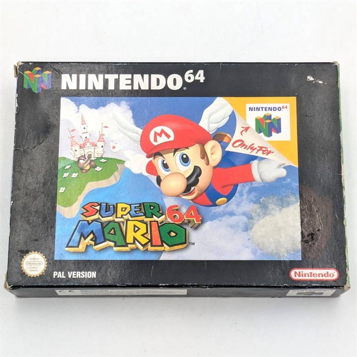 Super Mario 64 - Complete In Box - Nintendo 64 (EUR) (B Grade) (Used)