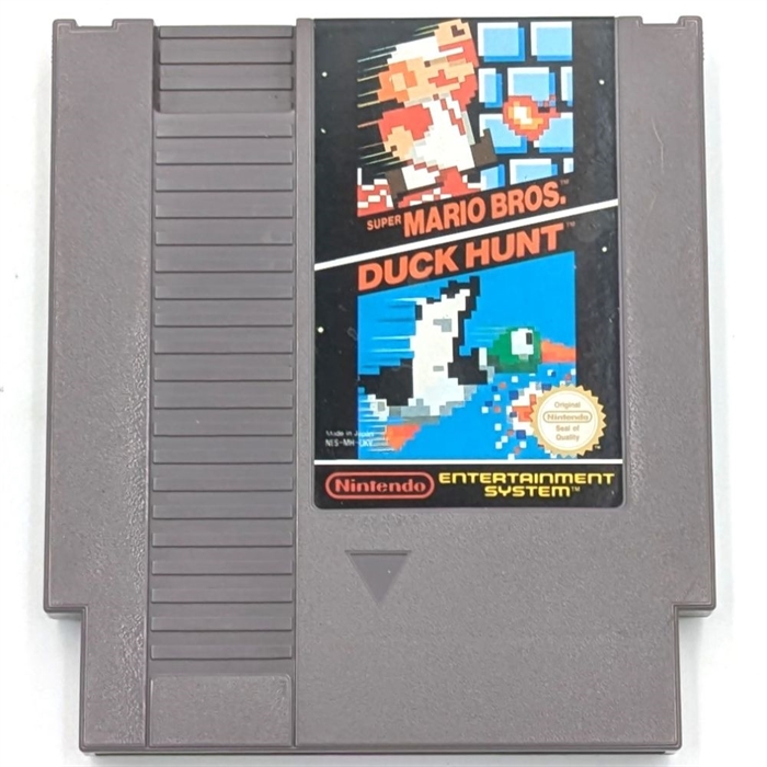 Super Mario Bros and Duck Hunt - UKV - NES Game (B Grade) (Used)