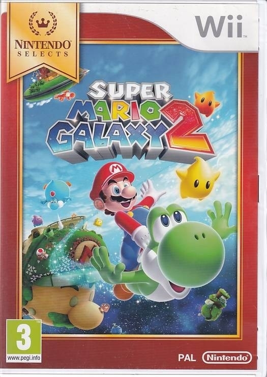 Super Mario Galaxy 2 Selects - Wii (B Grade) (Used) 