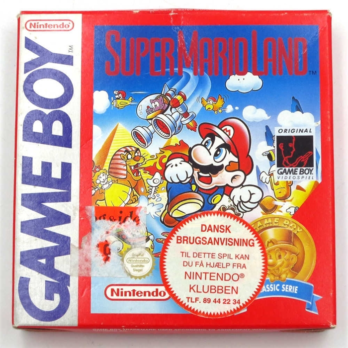 Super Mario Land - Nintendo Classics - Gameboy Original (SCN) (B Grade) (Used)
