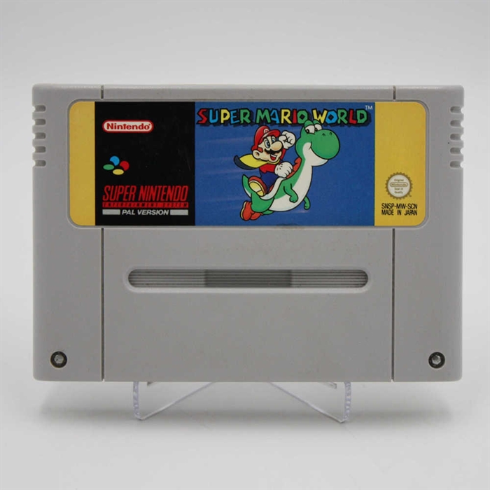 Super Mario World - SNES - Cartridge - ENG - (SCN) (B Grade) (Used)