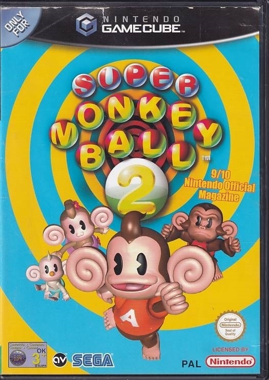 Super Monkey Ball 2 - GameCube (B Grade) (Used) (Eng)