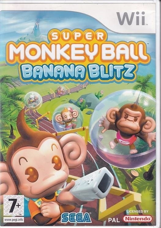 Super Monkey Ball Banana Blitz - Wii (B Grade) (Gebraucht) (Eng)
