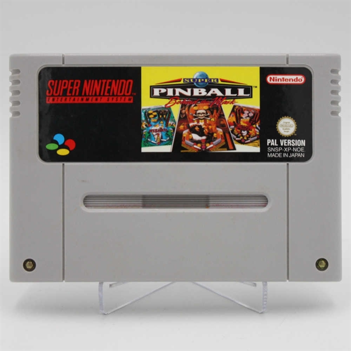 Super Pinball Behind The Mask - SNES - Cartridge - (NOE) (B Grade) (Used)