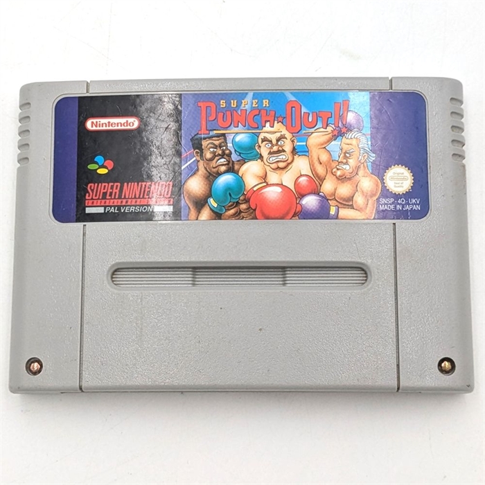 Super Punch Out - Cartridge - SNES Game (UKV) (ENG) (B Grade) (Used)