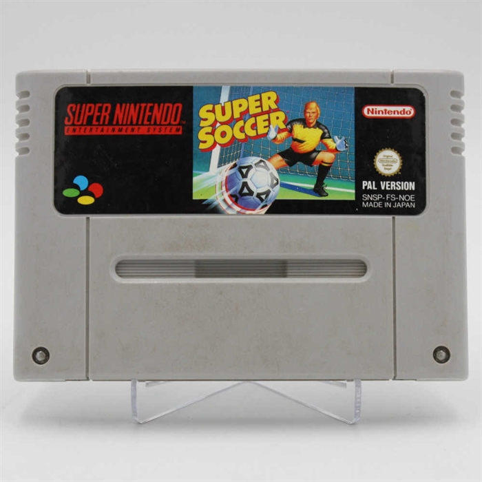 Super Soccer - SNES - Cartridge - (NOE) (ENG) (B Grade) (Used)