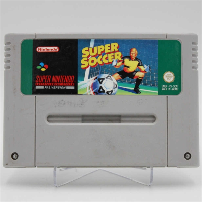 Super Soccer - SNES - Cartridge - (SCN) (ENG) (B Grade) (Used)