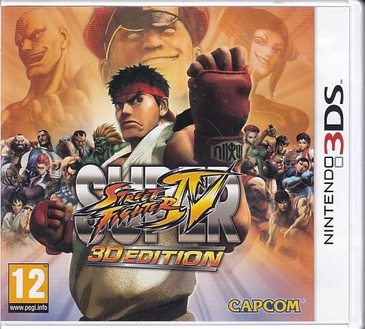 Super Street Fighter IV 3D Edition - Nintendo 3DS Spil (A Grade) (Used) (eng)