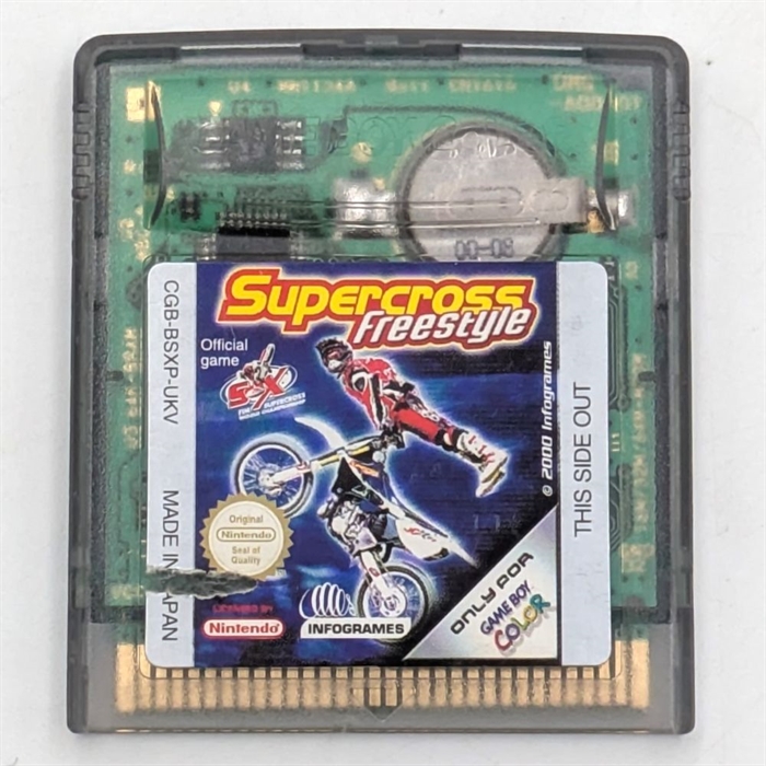 Supercross Freestyle - Cartridge - GameBoy Color Game (B Grade) (Used) (ENG)