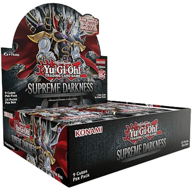 Yu-Gi-Oh TCG - Supreme Darkness - Booster Box Display (24 Booster Packs) EN