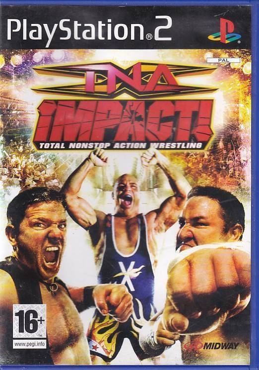 TNA iMPACT TOTAL NONSTOP ACTION WRESTLING - PS2 (B Grade) (Genbrug)