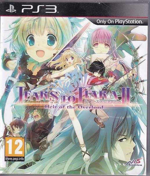 Tears to Tiara II Heir of the Overlord - PS3 (A Grade) (Used) (eng)