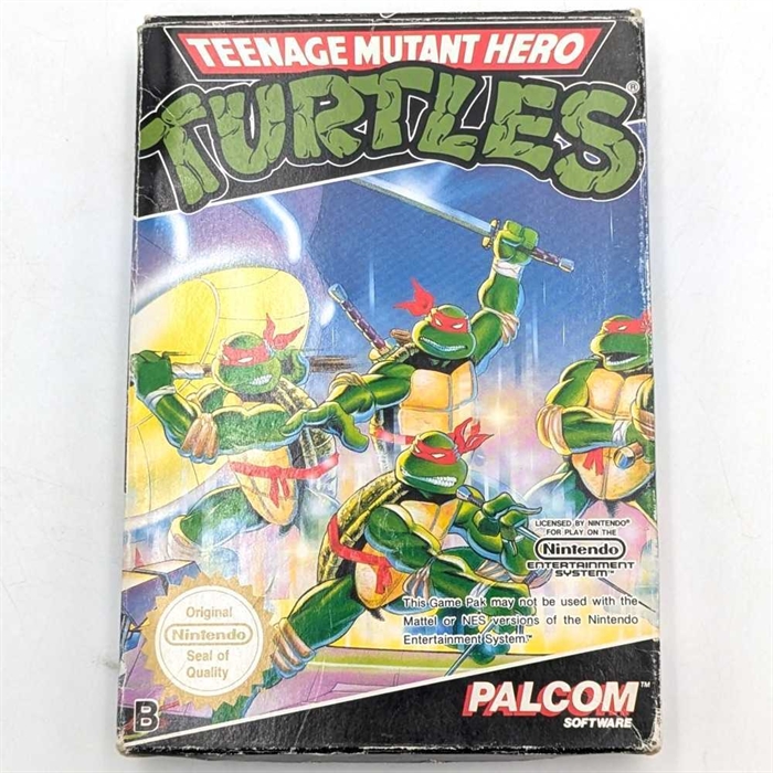 Teenage Mutant Hero Turtles - Original Box - SCN - NES Game (C Grade) (Used)