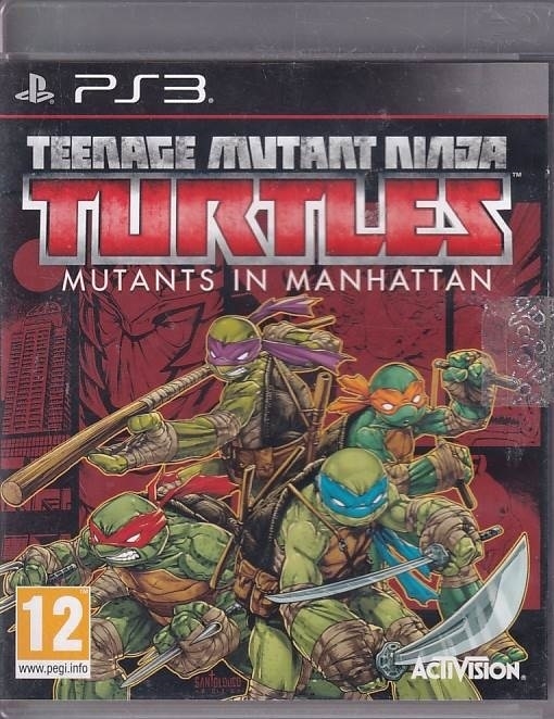 Teenage Mutant Ninja Turtles Mutants in Manhattan - PS3 (A Grade) (Used) (eng)