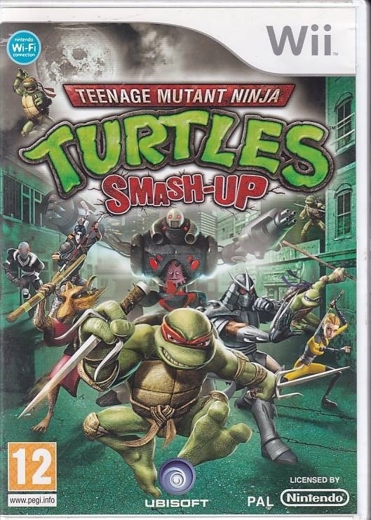 Teenage Mutant Ninja Turtles Smash-Up - Wii (B Grade) (Gebraucht) (Eng)