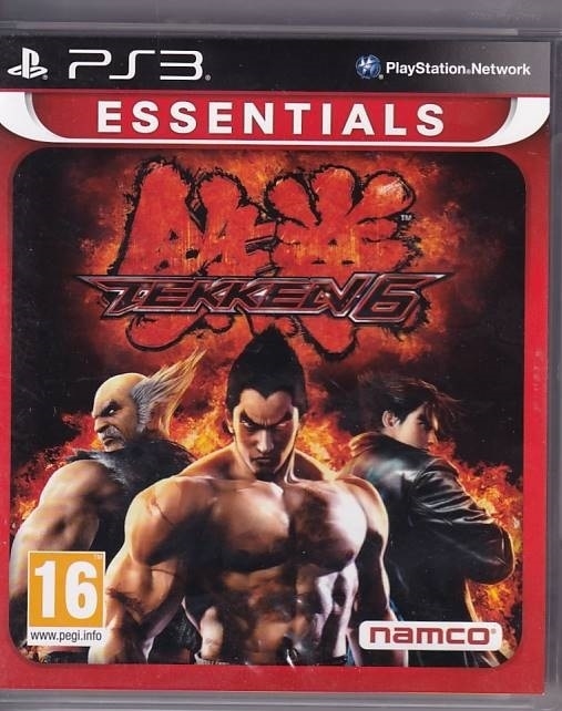 Tekken 6 - Essentials -  PS3 (B Grade) (Genbrug)