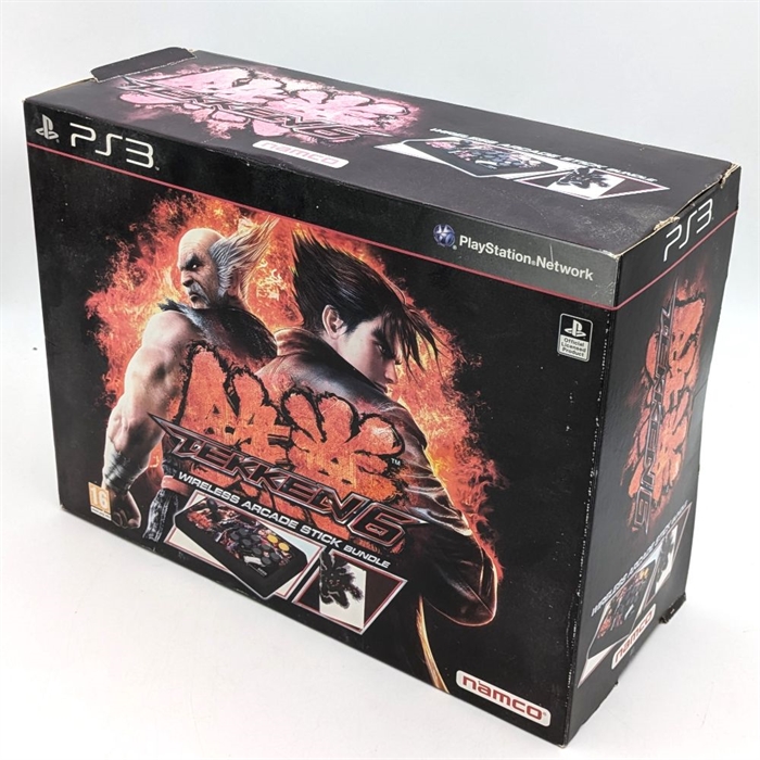 Tekken 6 Wireless Arcade Stick Bundle - Complete In Box - PS3 (B Grade) (Used) (Eng)