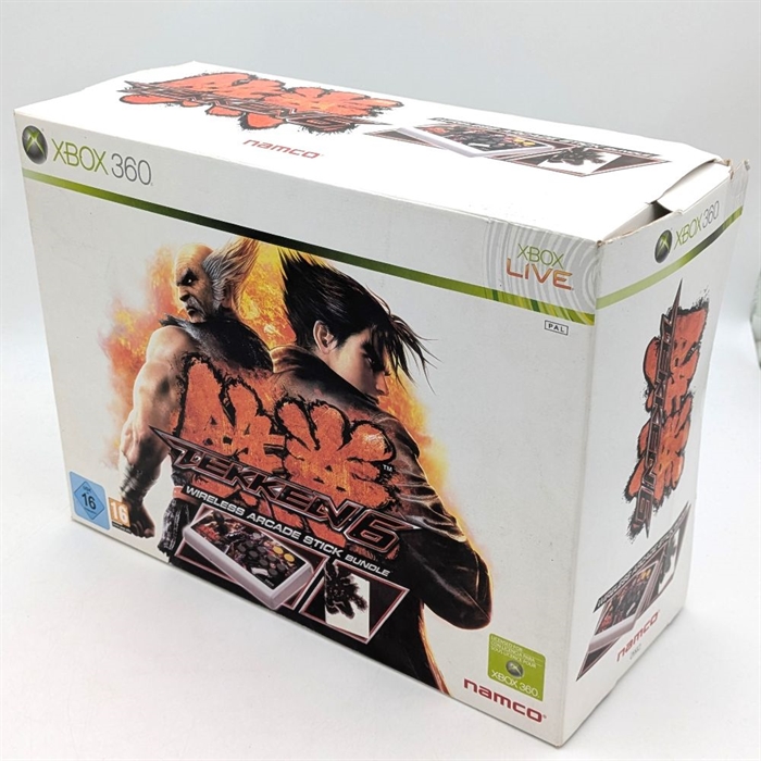 Tekken 6 Wireless Arcade Stick Bundle - XBOX 360 (B Grade) (Used)
