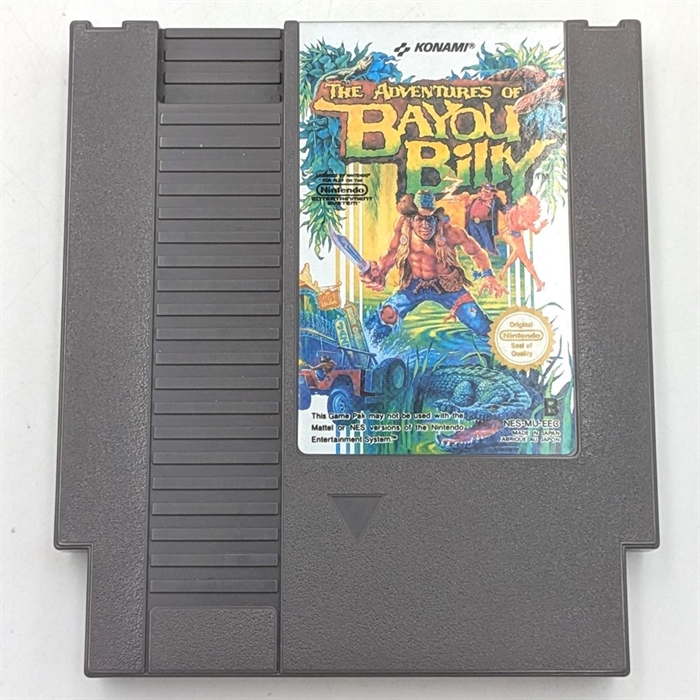 The Adventures of Bayou Billy - Cartridge - EEC - NES Game (B Grade) (Used)