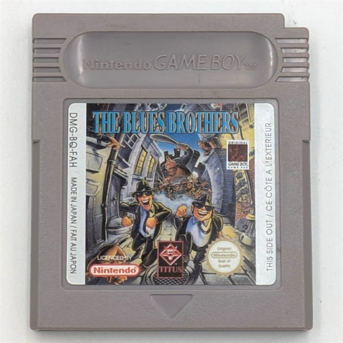 The Blues Brothers - Cartridge - (FAH) - Gameboy Original (B Grade) (Used)