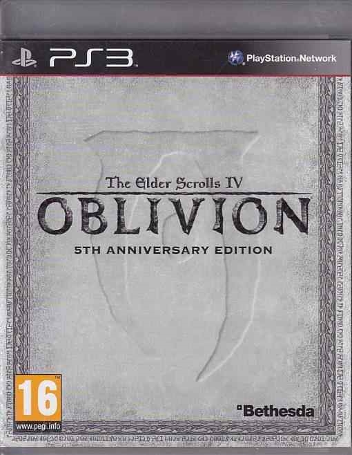 The Elder Scrolls IV Oblivion 5th Anniversary Edition -  PS3 (B Grade) (Genbrug)