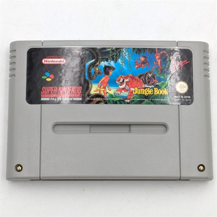 The Jungle Book - Cartridge - SNES Game (SCN) (ENG) (B Grade) (Used)