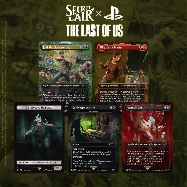 Secret Lair Drop series - The Last of Us: Part I (Regular) - Magic the Gathering (ENG)