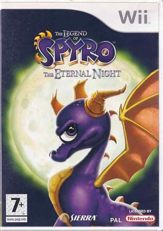 The Legend of Spyro The Eternal Night - Without Manual - Wii (B Grade) (Used) (Eng)