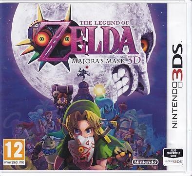 The Legend of Zelda - Majoras mask 3D - Nintendo 3DS Spil (A Grade) (Genbrug)