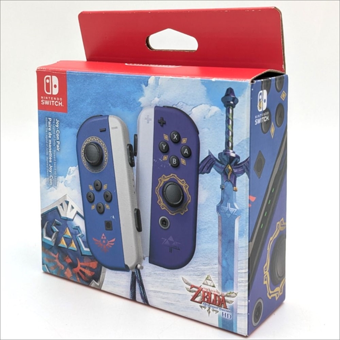 The Legend of Zelda Skyward Sword Joy-Con Pair - Nintendo Switch Accessories (B Grade) (Used)