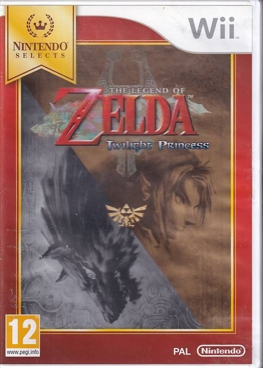 The Legend of Zelda Twilight Princess - Nintendo Selects - Nintendo Wii (A Grade) (Used) (eng)