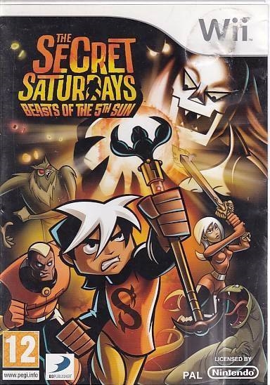 The Secret Saturdays Beasts of the 5th Sun - Wii - (B Grade) (Used) (eng)