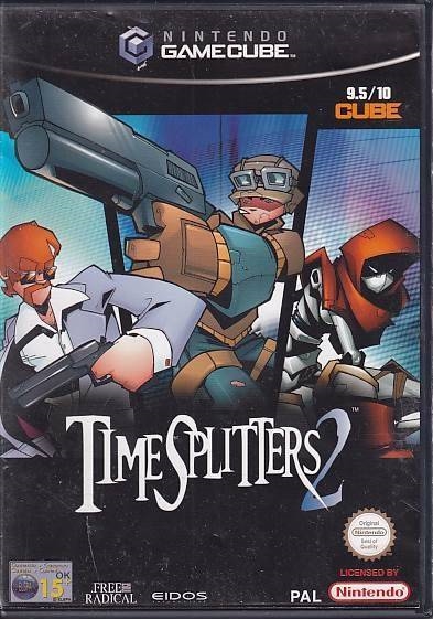 Time Splitters 2 - GameCube Spiel (B Grade) (Gebraucht) (Eng)