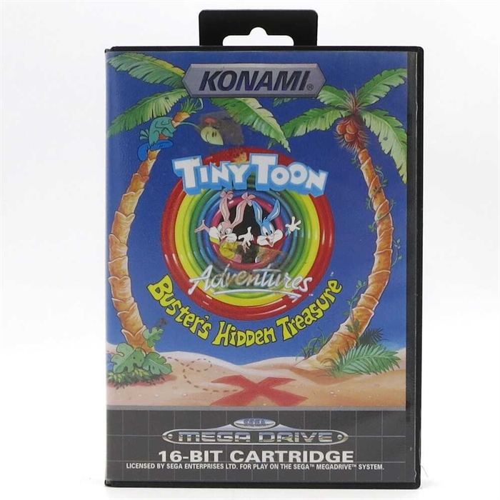 Tiny Toon Adventures - Buster\'s Hidden Treasure - Sega Mega Drive Game (B Grade) (Used)