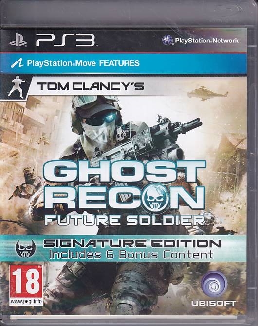 Tom Clancys Ghost Recon Future Soldier Signature Edition - PS3 (B Grade) (Used) (eng)