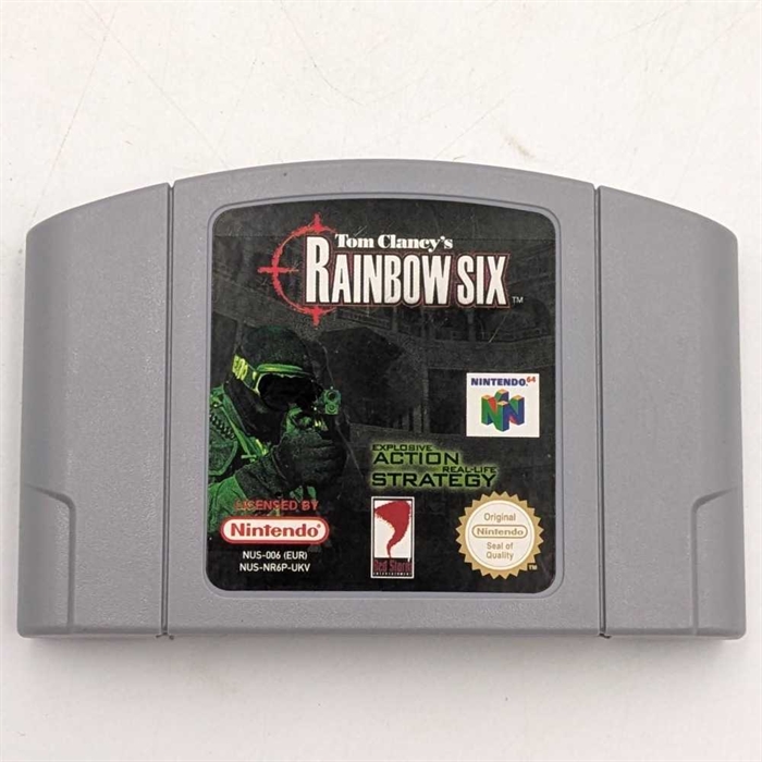 Tom Clancys Rainbow Six - Cartridge - Nintendo 64 Game - (EUR) (A Grade) (Used)