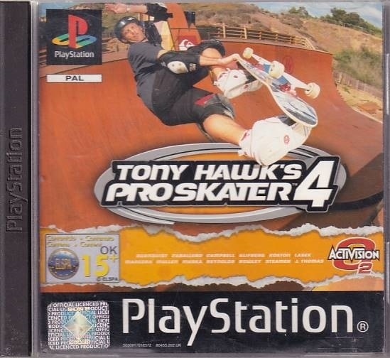 Tony Hawks Pro Skater 4 - PS1 (B Grade) (Used) (Eng)